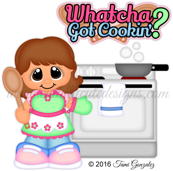 Cooking Cutie - Cartoon (600x600)