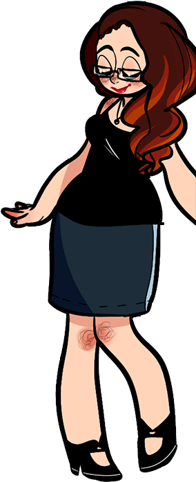 Ramble On, Amazon - Cartoon (300x712)