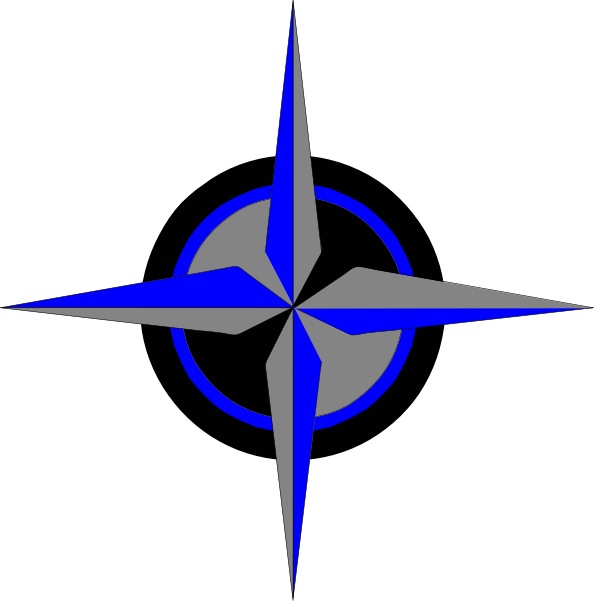 Compass Blue And Black (594x601)