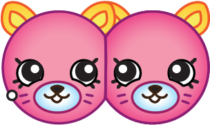 Shopkins Earring Twins (400x400)