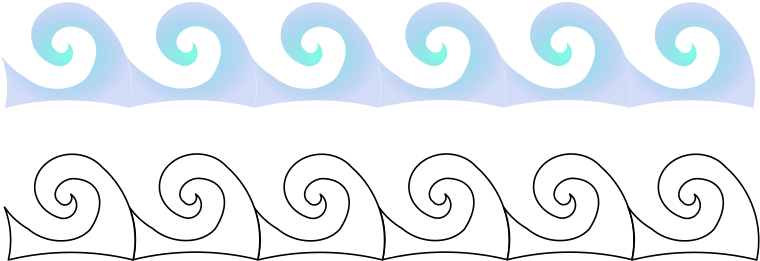Wave Scalable Vector Graphics Clip Art - Wave Scalable Vector Graphics Clip Art (800x313)