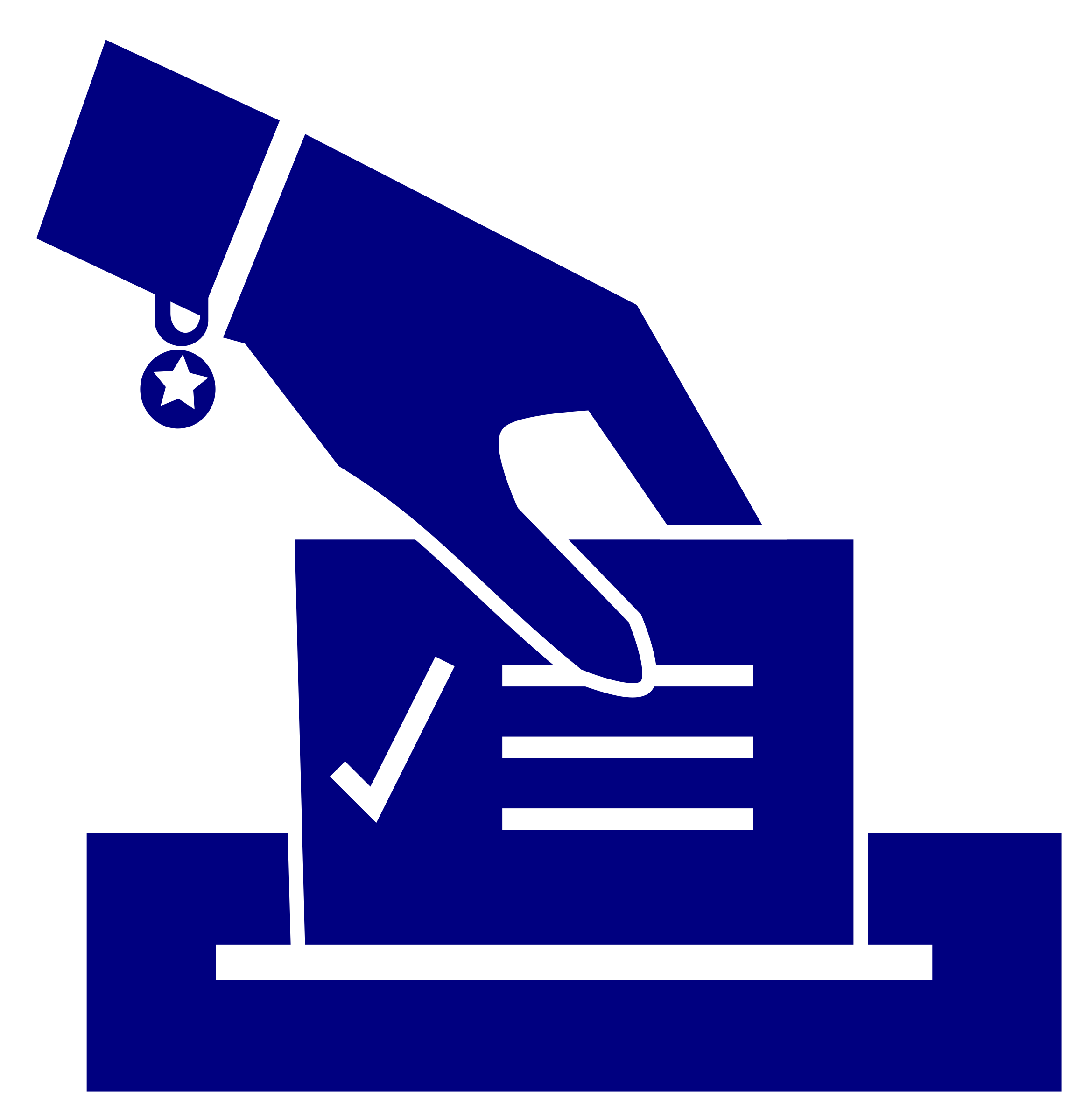 Woman's Hand - Elections Logo (2357x2400)