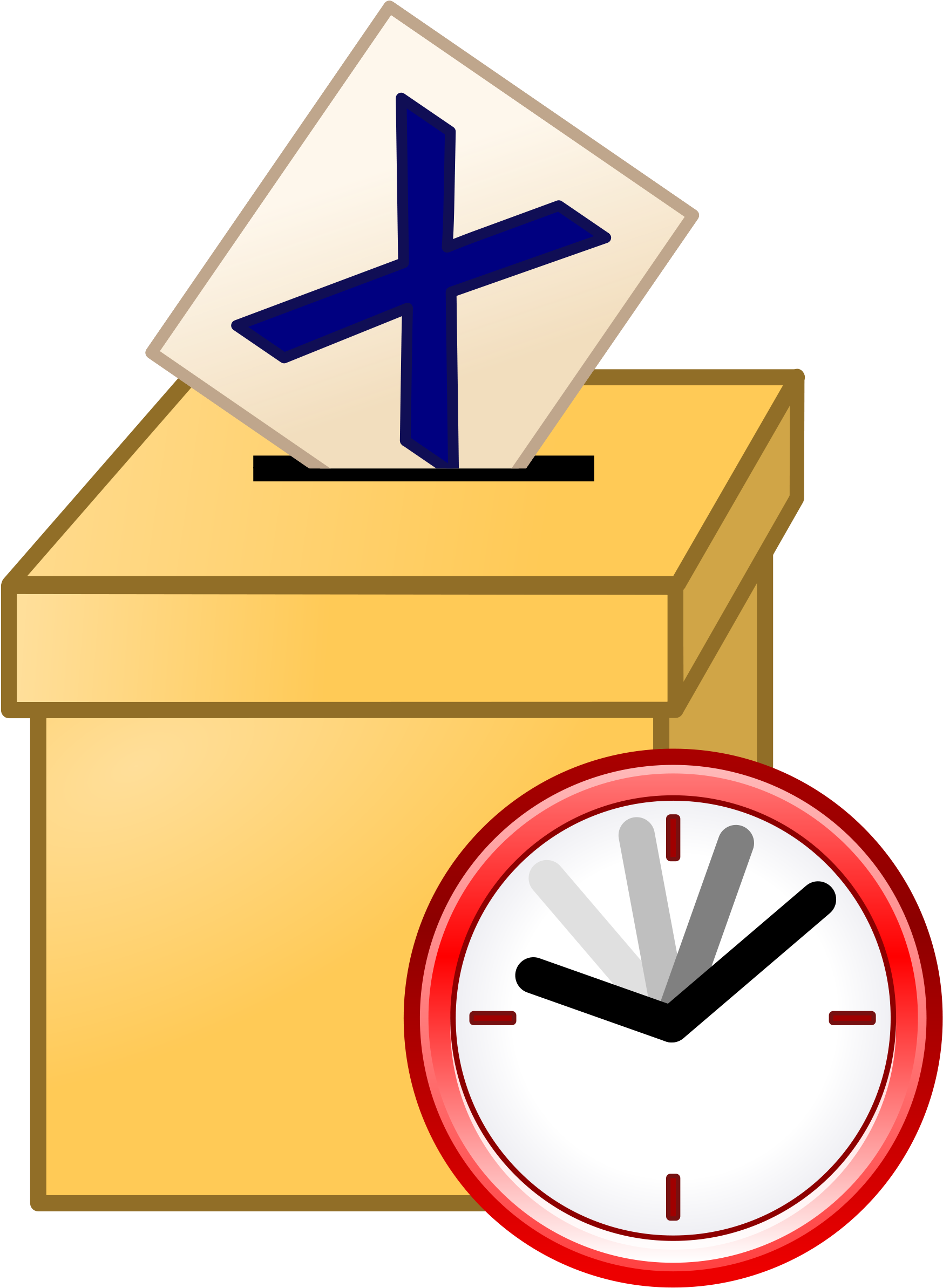 Ballot Box Current - Icon (1000x1320)
