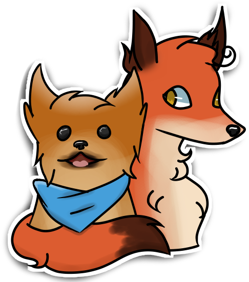 Shibfox By Insecurerainbow - Cartoon (550x550)