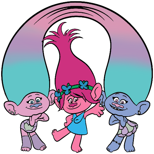 Trolls Silhouette (526x524)