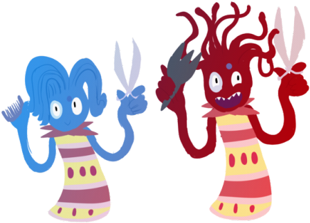Mini Octo's - Cartoon (500x336)