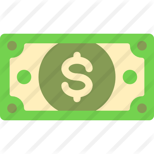 Dollar Bill - Portable Network Graphics (512x512)