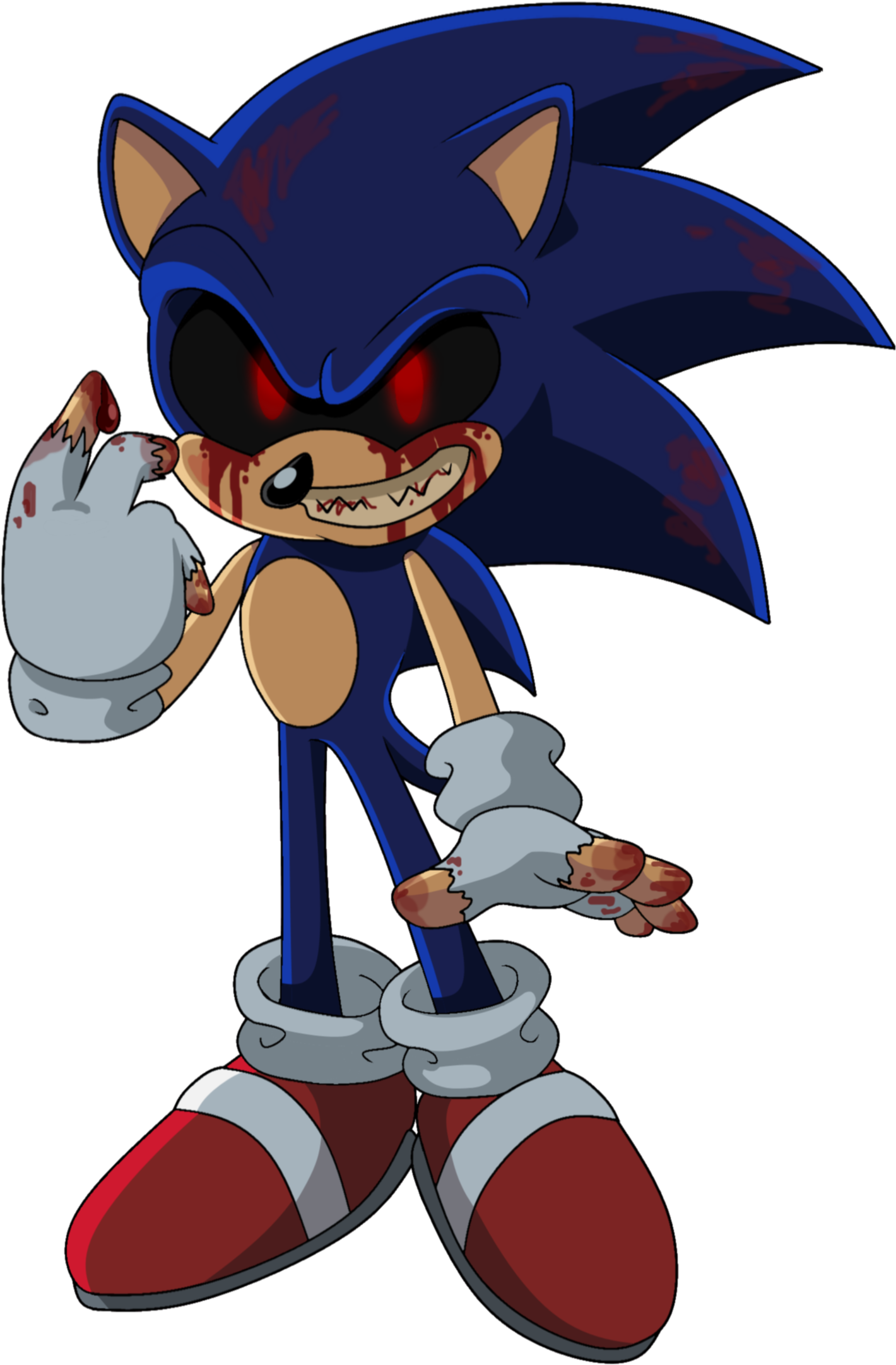 Sonic - Exe - Sonic Exe Png (1429x2200)