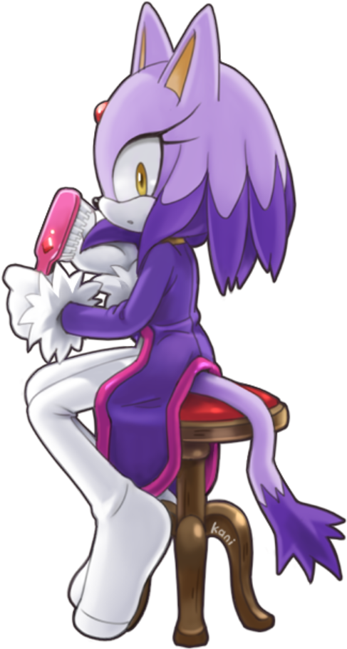 Sonic The Hedgehog - Blaze The Cat Mobius (600x960)