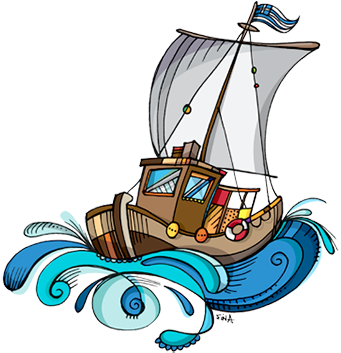 Illustration, Small Boat - Illustration (400x400)