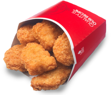 Fried Chicken Clipart - Wendy's Menu Math (540x317)