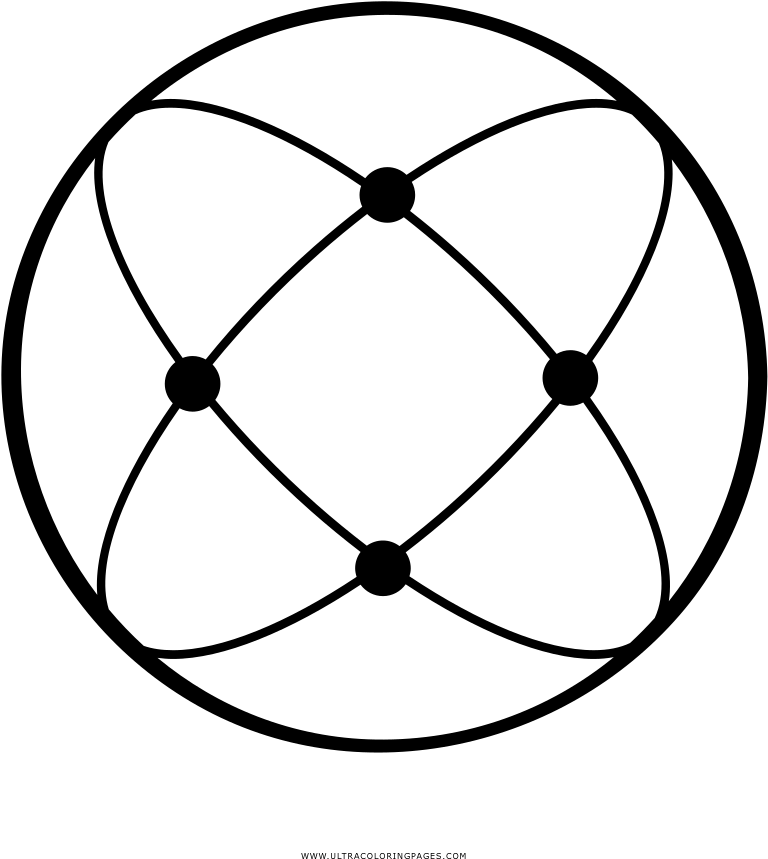Network Coloring Page - Internet (1000x1000)