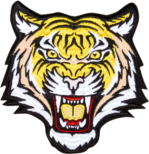 Tiger Badge - Tiger Patch (550x600)