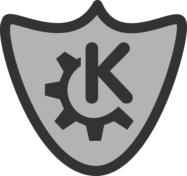 Shield, Theme, Guard, Icon - Gear (640x602)