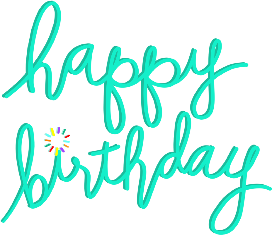 Happybirthday Final - Calligraphy (1000x1000)