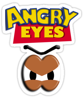 Potato Head Idea Free Vector / 4vector - Mr Potato Head Angry Eyes (375x360)