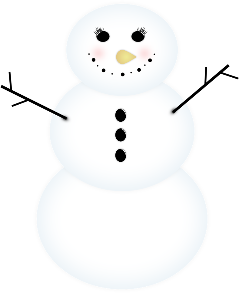 Natal Bonecos De Neve - Snowman (831x1024)