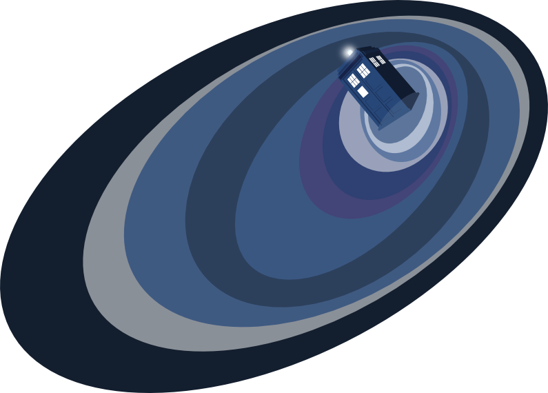 Vector Time Vortex By Di-fw - Time Vortex Vector (795x570)