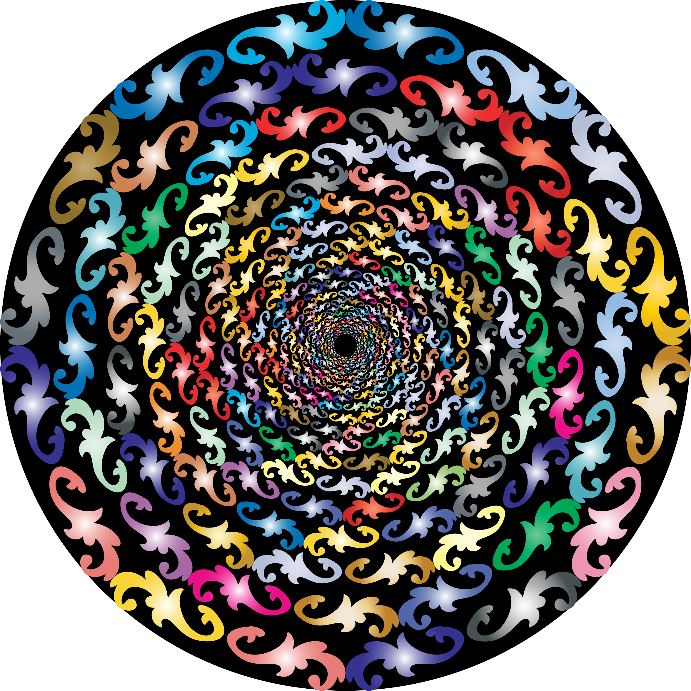 Flourishism Frame 7 Vortex - Flourishism Frame 7 Vortex (2350x2350)