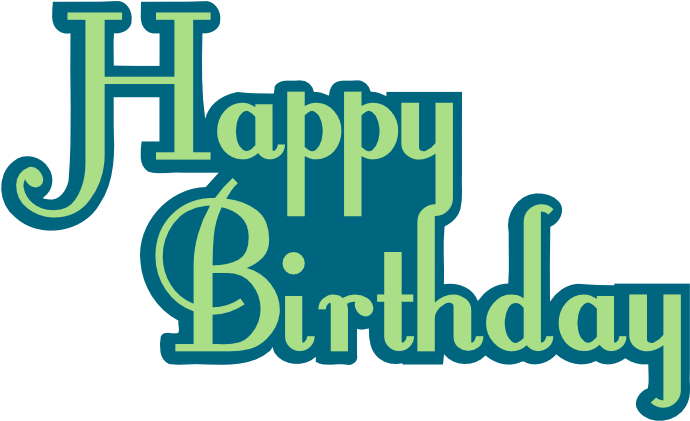 Happy - Happy Birthday Text (834x477)