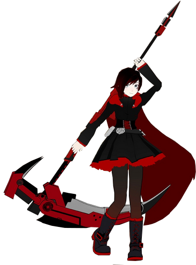 Ruby Rose - Ruby Rose Rwby Transparent (396x549)