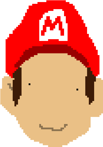 Derp Mario - Cartoon (600x1200)