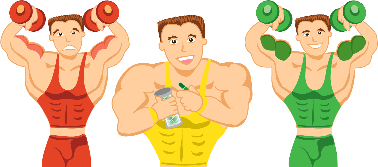 Workout - Cartoon (1488x659)