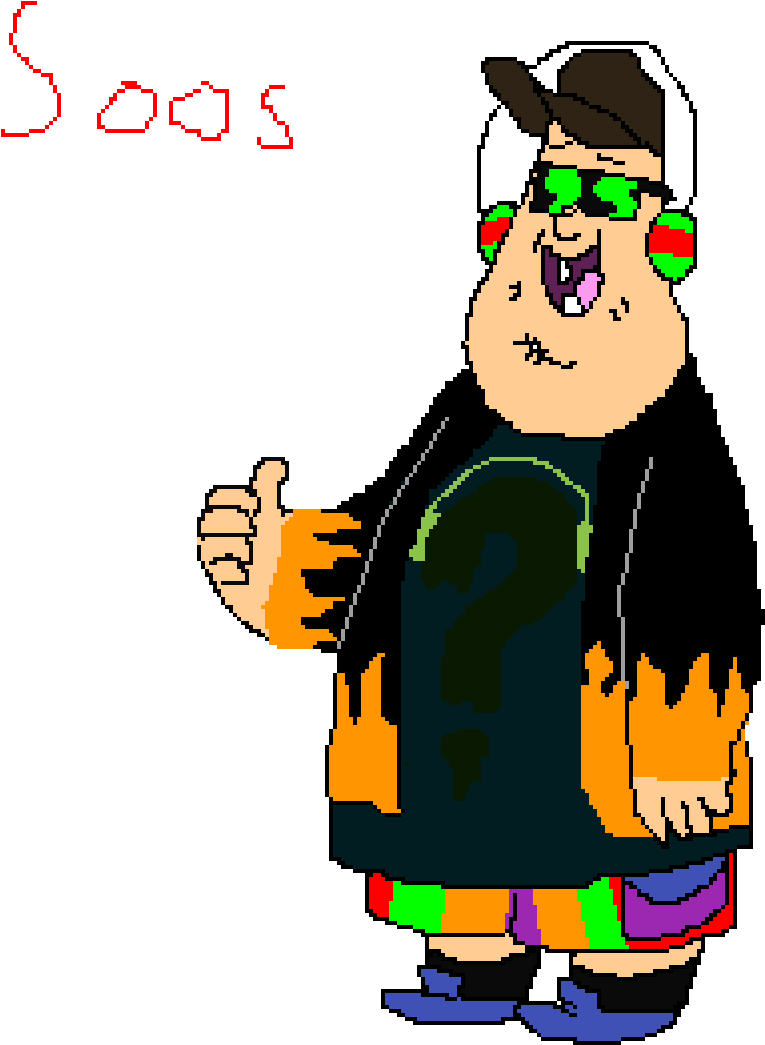 Gravity Fresh Soos - Cartoon (1200x1200)