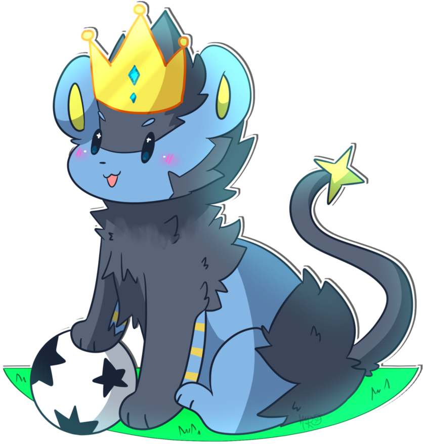 Your Best Luxray - Cartoon (871x917)