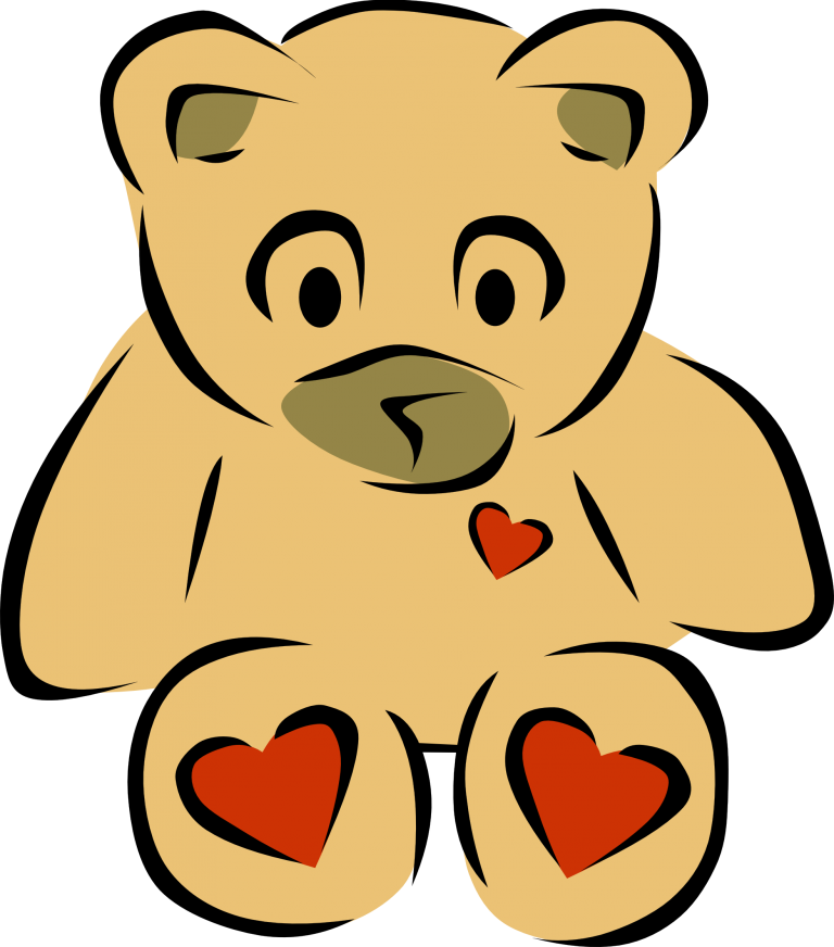 Teddy Bear Clip Art (768x872)