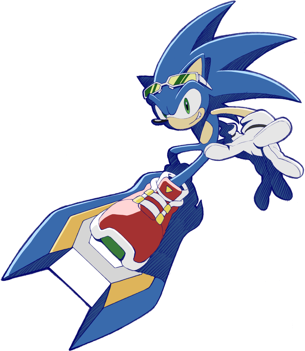 Sonic Pose 53 - Sonic Pose 53 (992x1144)