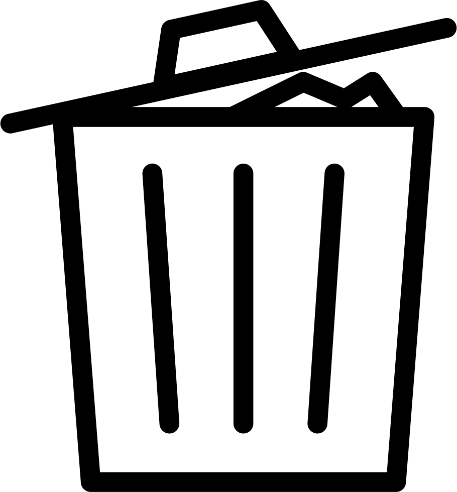 Thin Recycle Bin Delete Garbage Full Comments - Thin Recycle Bin Delete Garbage Full Comments (910x980)