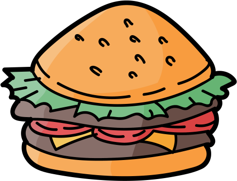 Fastfood 12 - Hamburger (512x512)