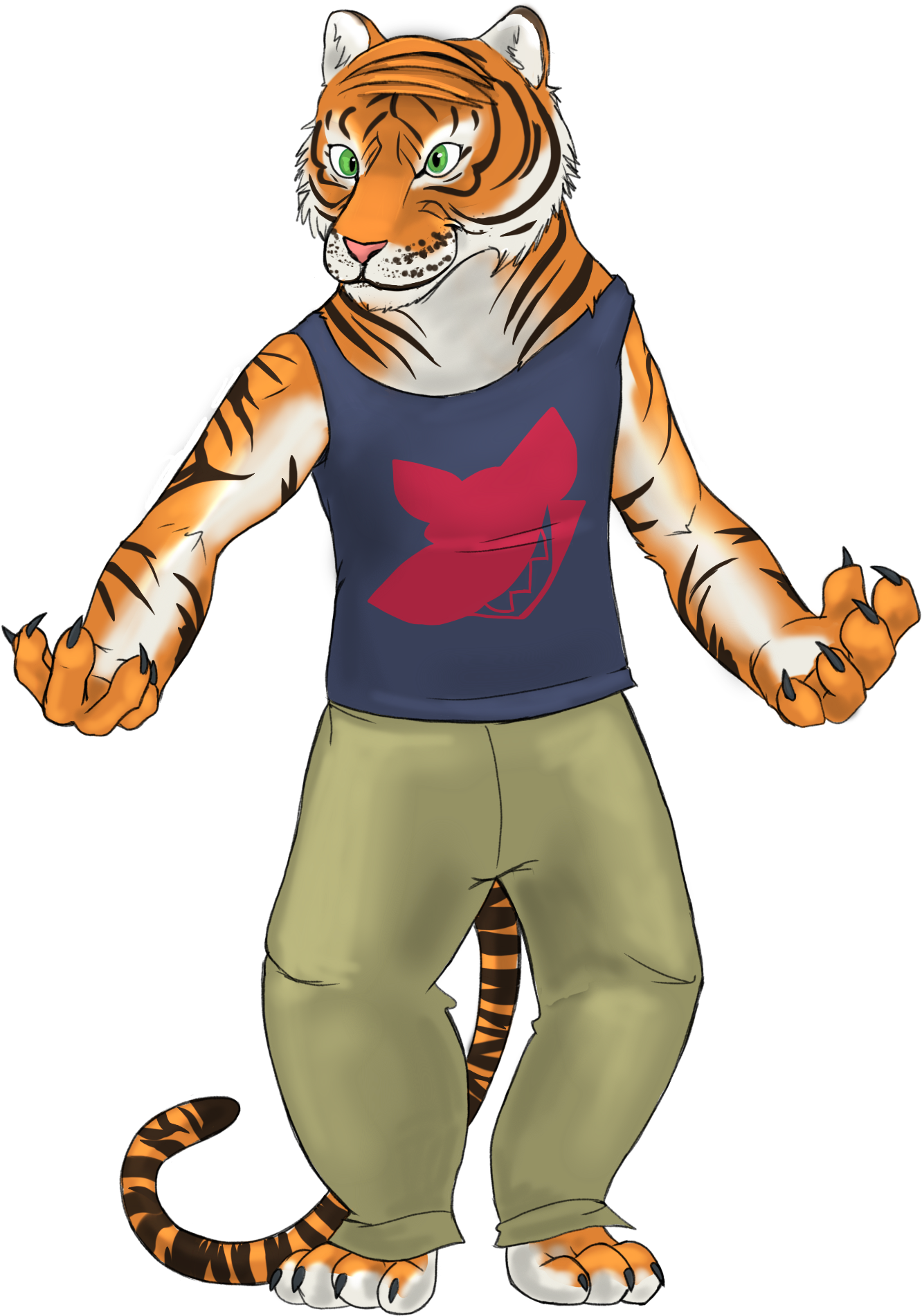 Zootopia Fox Oc - Tiger Oc Zootopia (1600x2300)