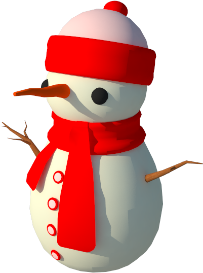 Small Snowman - Snowman (1024x768)