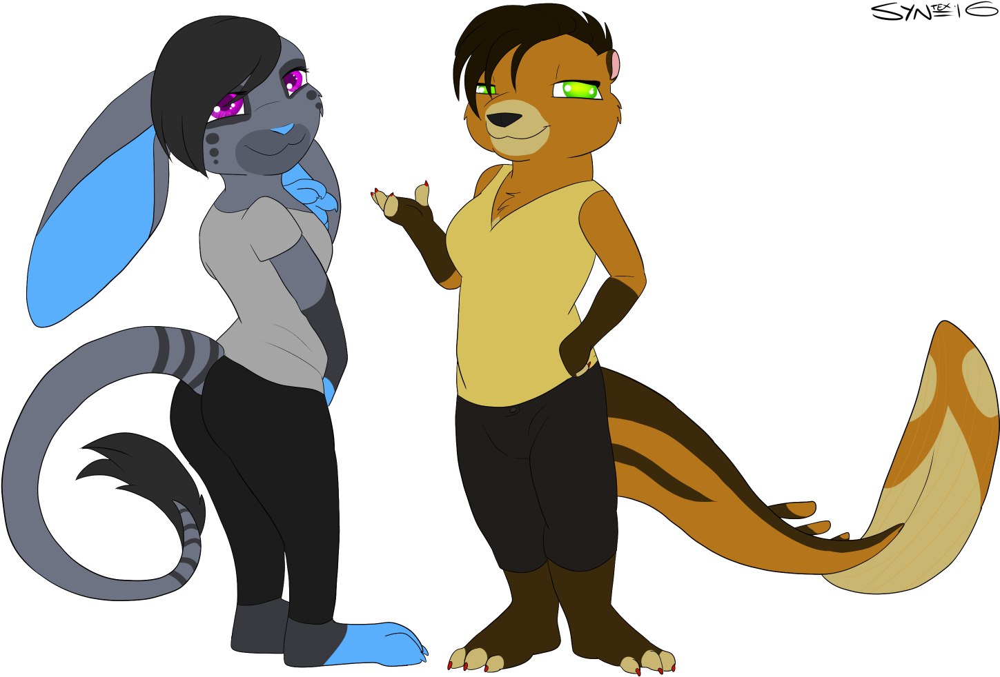 Zootopia Fursonas - Cartoon (1500x1000)