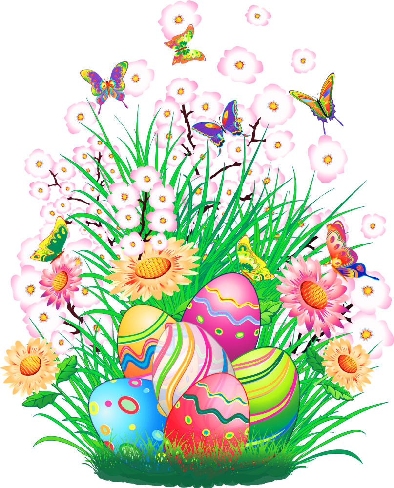 Easter Bunny Easter Egg Easter Basket Clip Art - Easter Bunny Easter Egg Easter Basket Clip Art (810x1012)