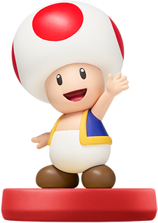 Super Mario Bros - Amiibo Toad (500x537)