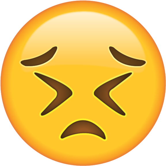 Emojis - Disappointed But Relieved Face (600x600)