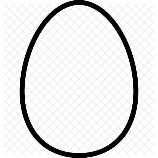Egg Icon - Circle (512x512)