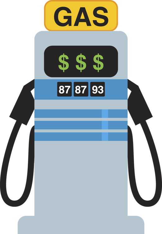 Average Pump Prices - Gas Meter (521x750)