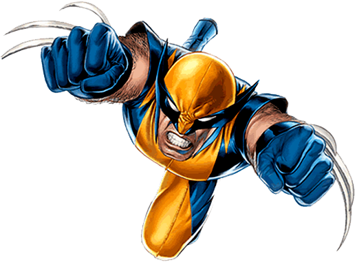 Cliparts Man Wolverine - Root Word Mut (525x407)