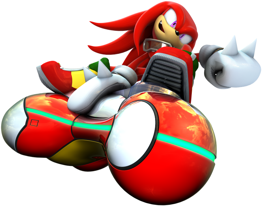Zero Gravity Knuckles The Echidna Sonic The Hedgehog - Zero Gravity Knuckles The Echidna Sonic The Hedgehog (1000x1000)
