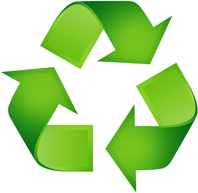 Commitment To The Environment - Reduce Reuse Recycle Sign (400x391)
