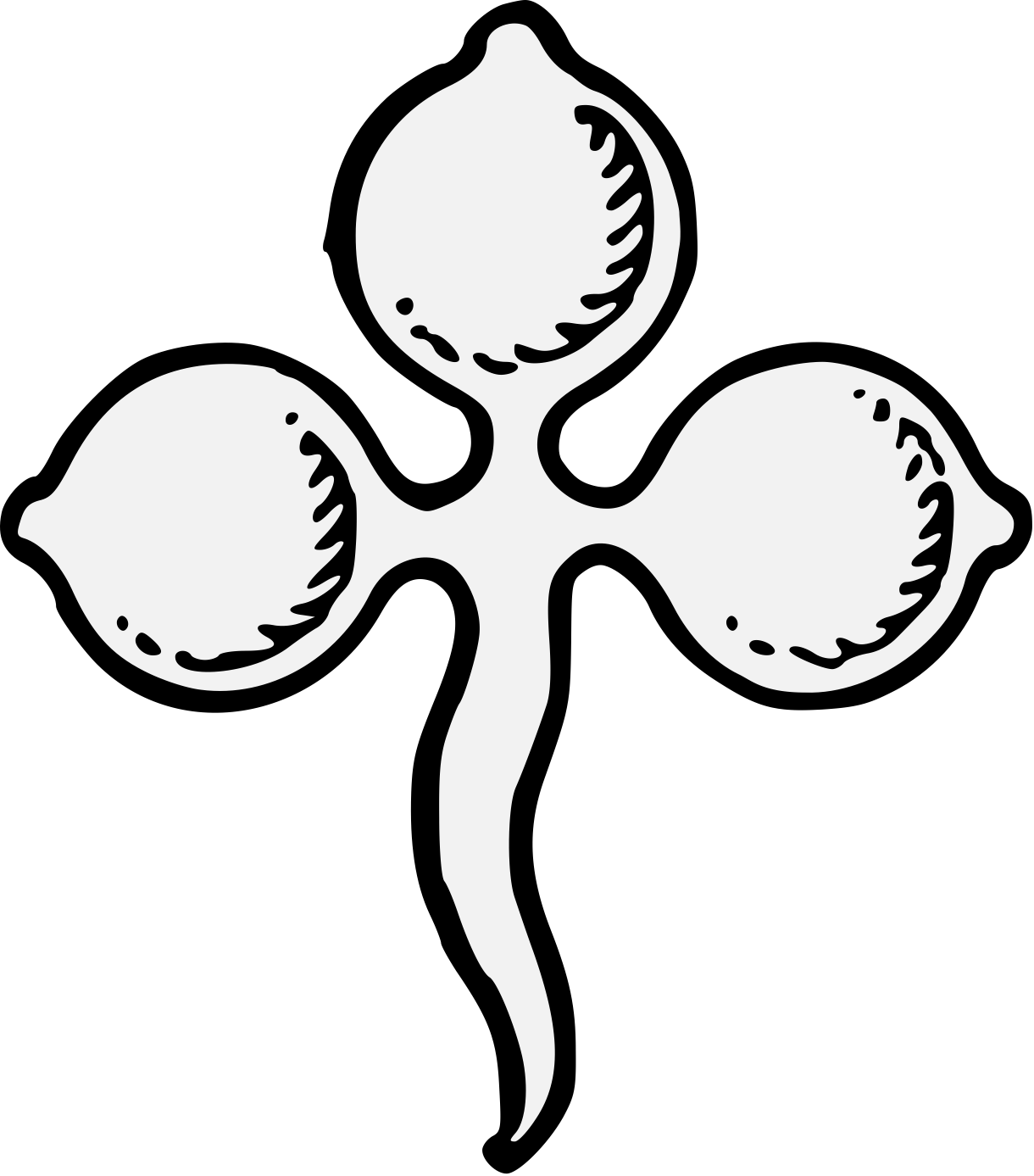 Pdf - Heraldry Trefoil (1220x1387)