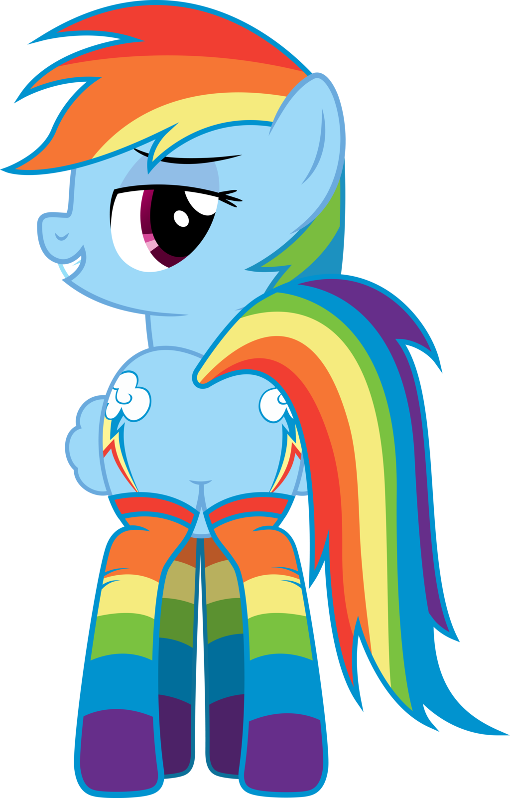 Dat Plot [socks] By Mrcabezon - Dashie In Socks (1024x1601)