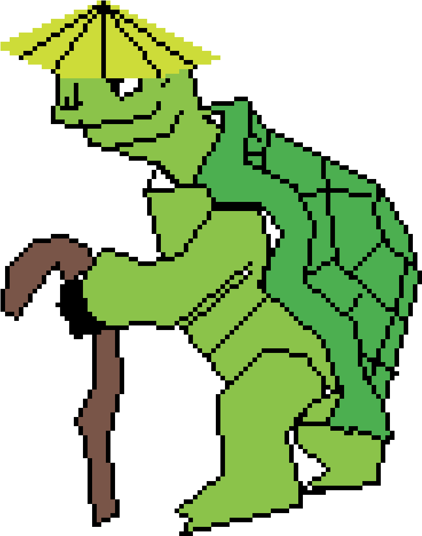Sensei Turtle - Mr Monkey (900x1125)