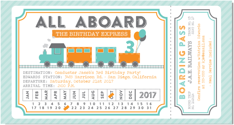 Train Ticket - Train Ticket (1000x714)