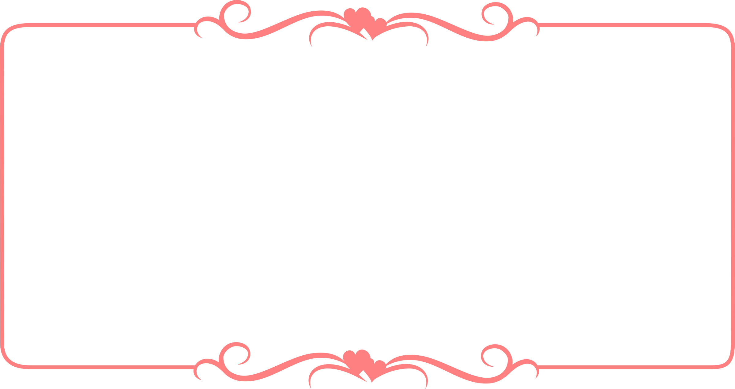 Free - Hearts Border (2400x1271)