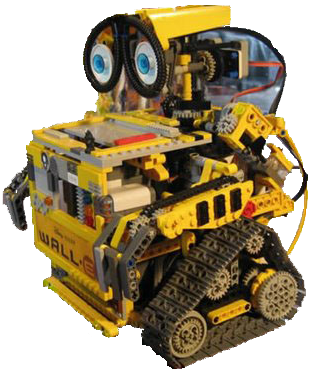Wall-e - Wall E Lego (367x400)
